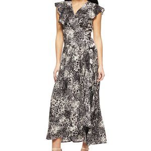 NEW Sofia Vergara Women's Short Sleeve Dress Maxi Medium $20 Wrap